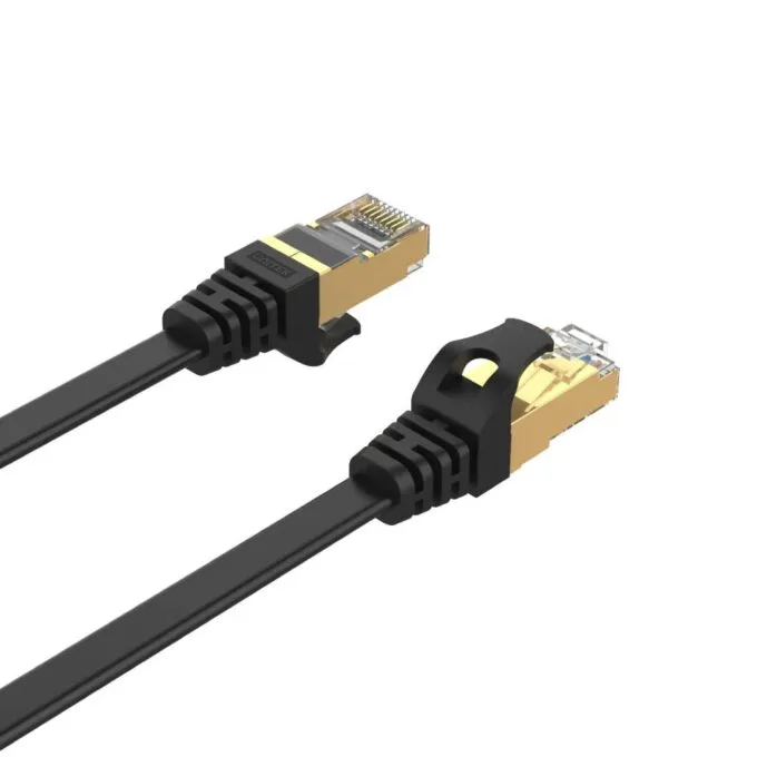 Unitek Network Patch Cable CAT7 Flat SSTP CU Black 5.0m C1897BK-5M — image 2
