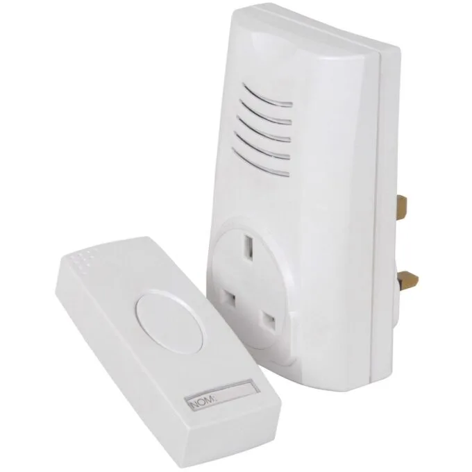 Mercury DB300 Wireless DoorBell Plug-in & Plug-Through 350.300UK — image 1