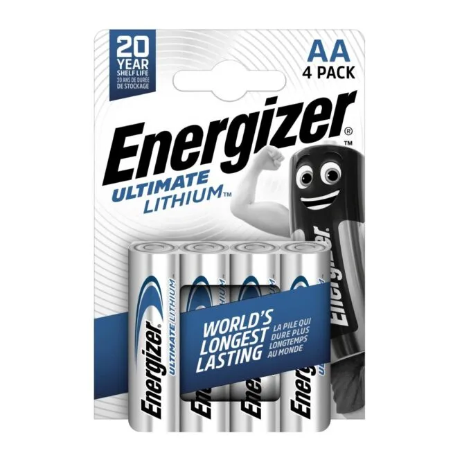 Energizer Batteries Lithium AA (4pcs) Ultimate Lithium — image 1