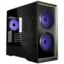Lian Li Vector V150 Black - w/ 3 x ARGB Fans + Hub - Infinity Mirror - Micro-ATX, Mini-ITX PC Case