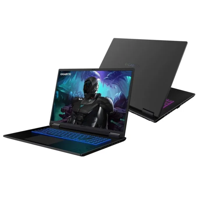 Gigabyte A18 - AMD Ryzen 7 260 | 18"-165Hz | 16GB | 512GB + 1TB | NoOS | RTX 5060 | Black | 3VHK3EEF93SD — image 1