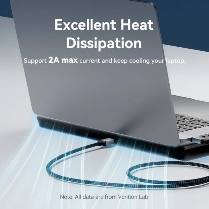 Vention Cable USB-A 3.0 M-M Braided 2.0m CTSHH — image 3