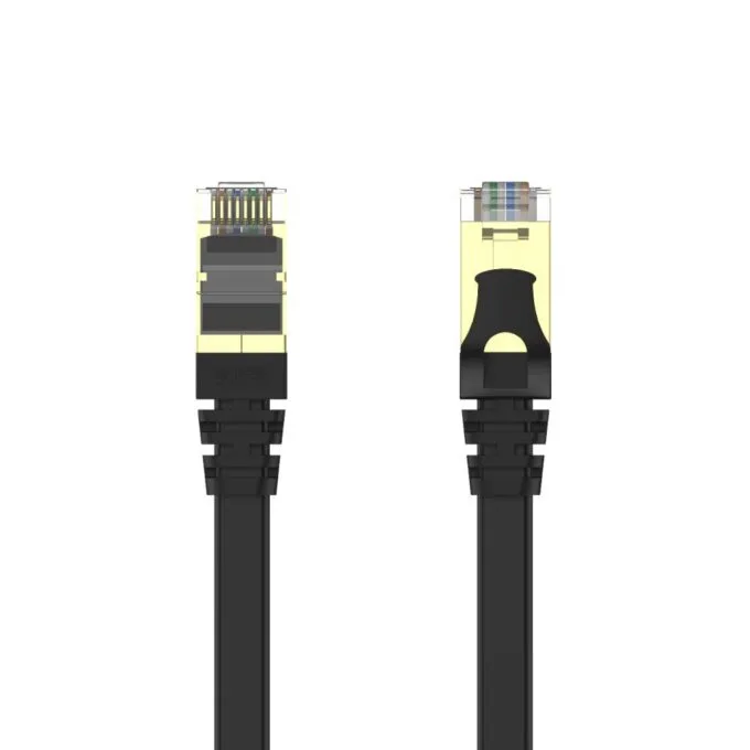 Unitek Network Patch Cable CAT7 Flat SSTP CU Black 2.0m C1897BK-2M — image 3