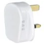 Mercury POWER Mains Plug UK 13A Fuse White 429.801UK