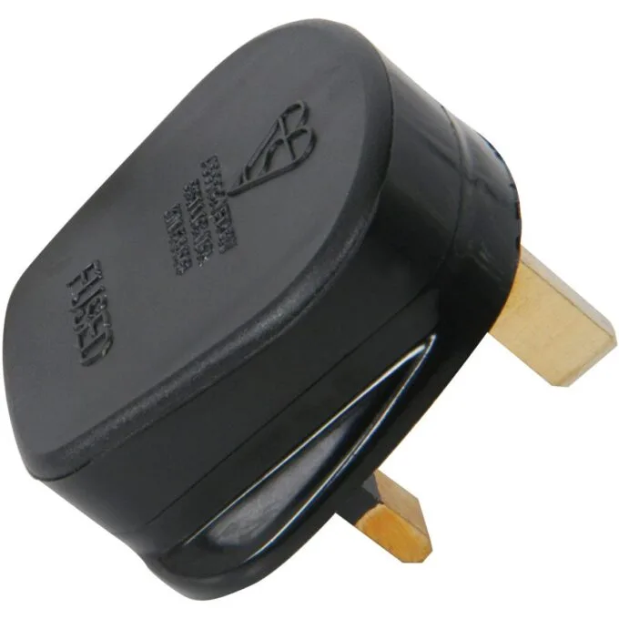 Mercury POWER Mains Plug UK 13A Fuse Black 429.802UK — image 2
