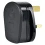 Mercury POWER Mains Plug UK 13A Fuse Black 429.802UK