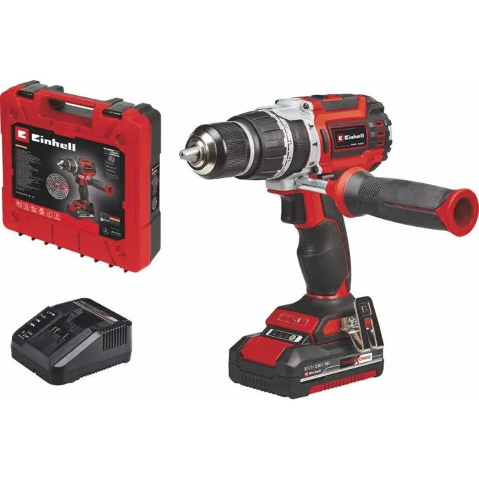 Einhell TP-CD 18/60 included: battery and charger — image 1