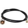 Poynting antenna accessories cable A-CAB-147 3m HDF195 N(M) coated to SMA(M) white nickel