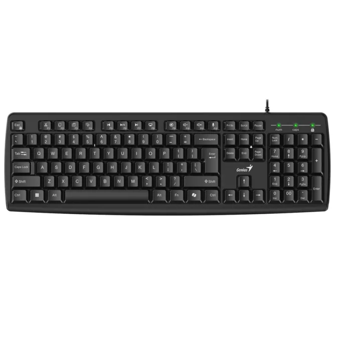 Genius Keyboard Wired AI with Palm Rest KB-123 English — image 4