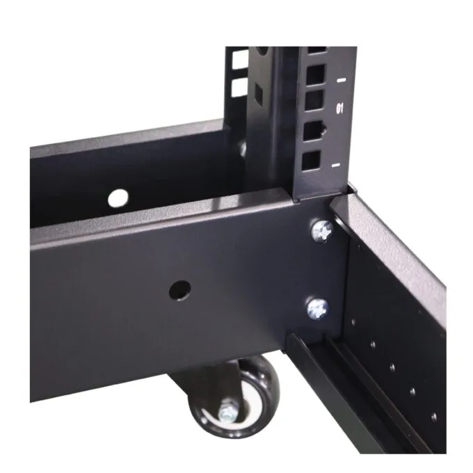 NETPRO 19" Open Rack Cabinet 32U with Adjustable Depth 600-1000mm NP-OR-32U60100 (not assembled) — image 4