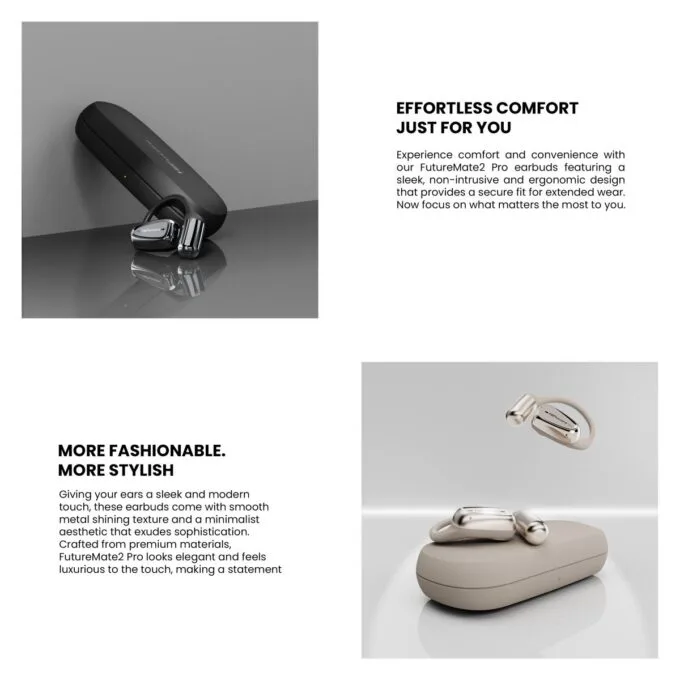 HiFuture Headphones Open Ear FutureMate 2 PRO Black — image 4