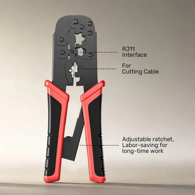 Unitek Network Tools Crimping for RJ45 Connectors 8P/6P/4P 0T136ARD01 — image 5