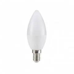 V-TAC LED Bulb E14 Candle 4.5W CW 6500K 21173