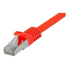 Patchk.CAT7/6a S/FTP 2m red RJ45 Halogen-free (LSZH)