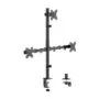 LogiLink BP0218 Triple Monitor Desk Mount - 17-32 inch, 10 kg per Arm