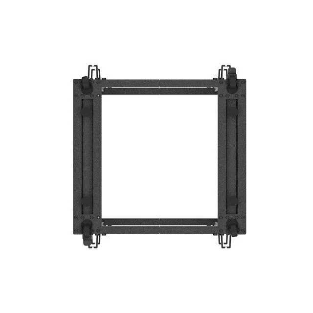 Lanberg Open Rack 19" 15U Adj.Depth 600-1000mm Black — image 5