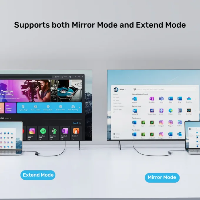 Unitek USB-C Hub 2xUSB-A/USB-C/HDMI/SD/PD100W with ON/OFF Screen Switch H1124A — image 5