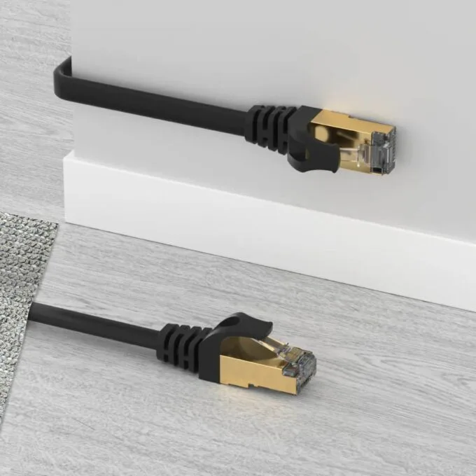 Unitek Network Patch Cable CAT7 Flat SSTP CU Black 3.0m C1897BK-3M — image 4
