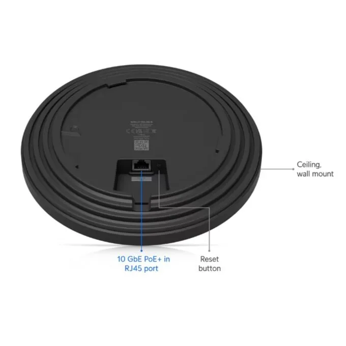 Ubiquiti UniFi 7 PRO XG Wi-Fi 7 Ceiling Access Point U7-Pro-XG Black — image 5