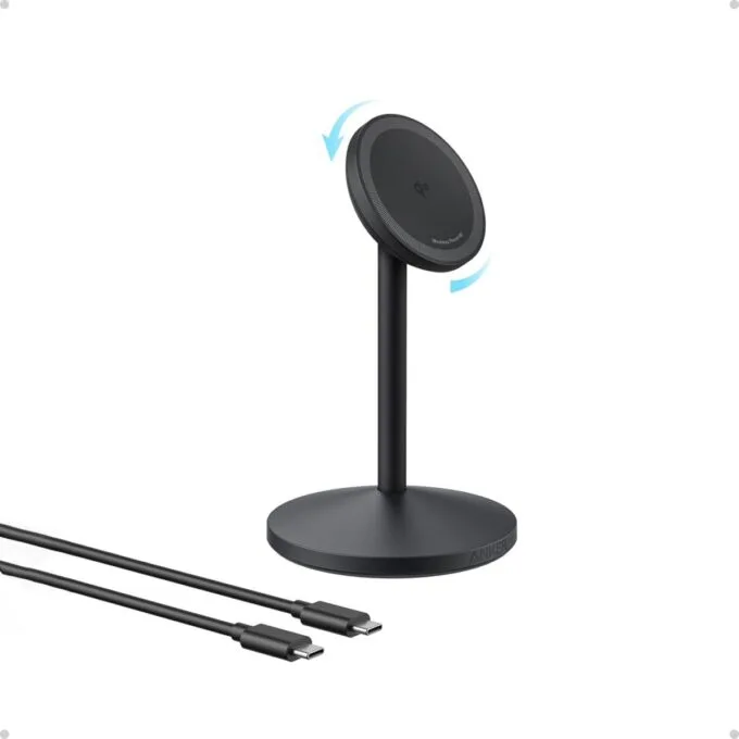 Anker Mobile Charger Wireless MagGo Stand Black — image 1