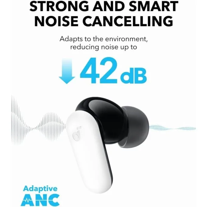 Anker Soundcore TWS Earphones R50i NC White — image 4