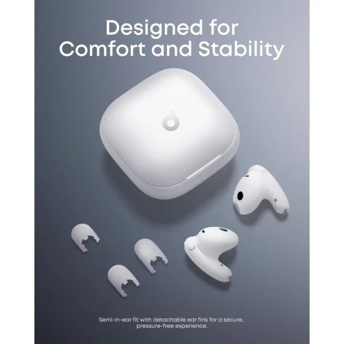 Anker Soundcore TWS Earphones ANC LDAC HiRes Audio , AI Translation Liberty Buds  White — image 2