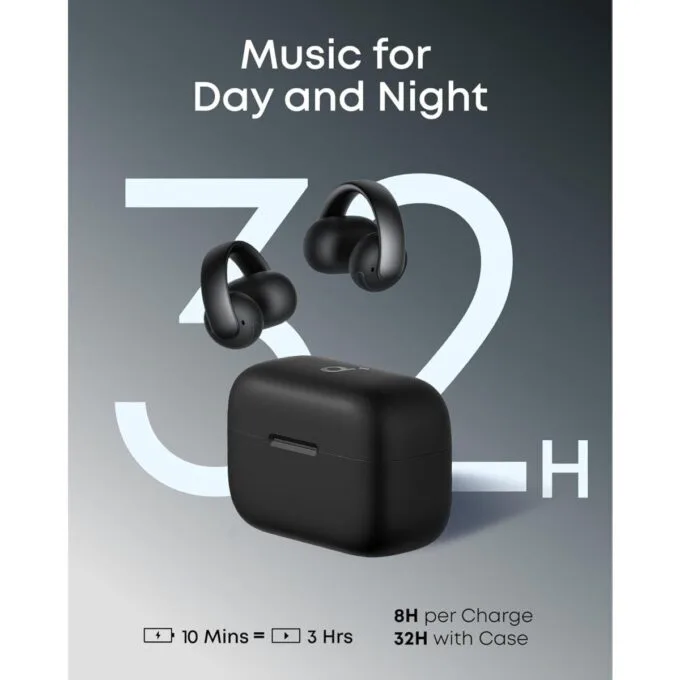 Anker Soundcore TWS Earphones Open Air AeroClip Black — image 3