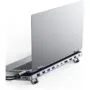 Baseus 12-in-1 Laptop Docking Station 2 x 4K HDMI & 1 x 4K DP - 2x USBC & 3x USB-A - SD Gb Lan PD100W