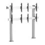 Brateck Video Wall FloorStand 4x4 60x40 50kg/Screen LVS02-446FB
