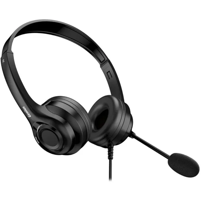 Genius PC Headset USB-A InLine Control & Ultra Soft Foam Cushions HS-235U AI — image 6
