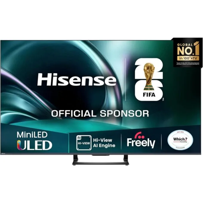 Hisense 50U7Q 50'' 4K Smart QLED MINI LED 144hz TV — image 1