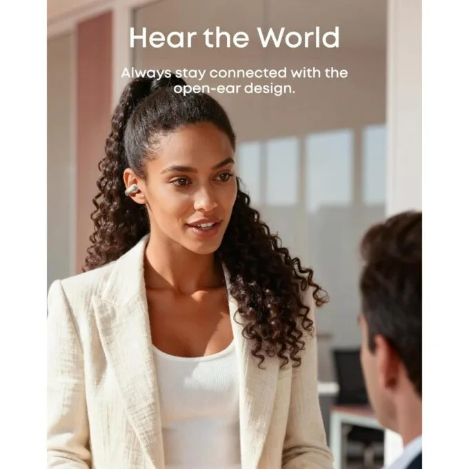 Anker Soundcore TWS Earphones Open Air AeroClip White — image 3