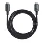 Baseus Crystal Shine USB 3.2 Full-Featured Fast-Charging Data Cable USB-C to USB-C 100W 1.5m 20Gb Cluster Black