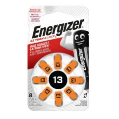 Energizer Batteries Zinc-Air for Hearing Aids (8pcs) Size 13
