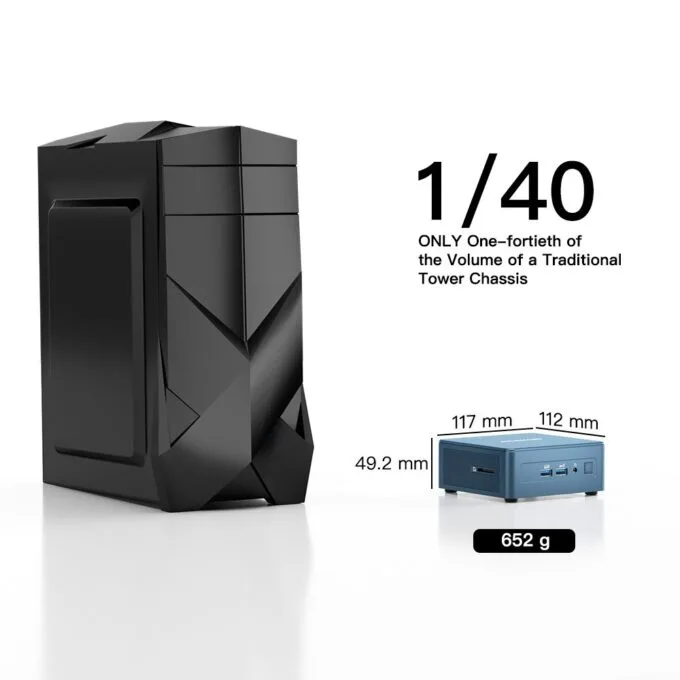 GEEKOM IT13 Mini PC Intel i5-13600H 16GB DDR4, 1TB NVMe, 2.5GbE, HDMI/USB-C, Win11 Pro — image 8
