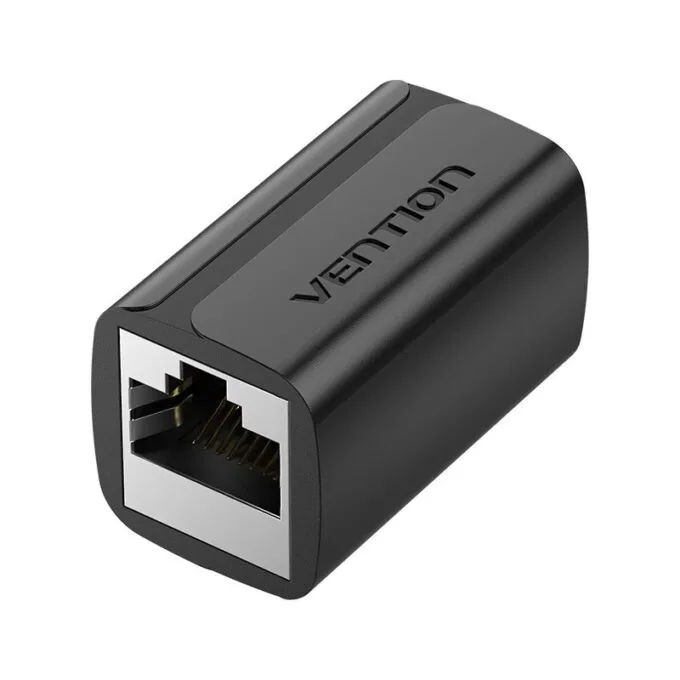 Vention NETWORK Coupler CAT7 FTP Shielded Black IPWB0 — image 1