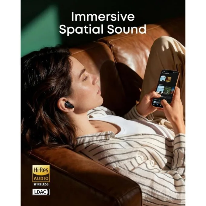 Anker Soundcore TWS Earphones ANC LDAC HiRes Audio , AI Translation Liberty Buds Black — image 8