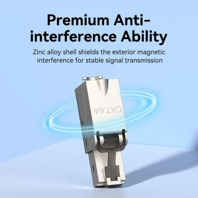 Vention NETWORK Connectors CAT6A FTP Toolless Plug with Boot IDIH0 (1pc) — image 8