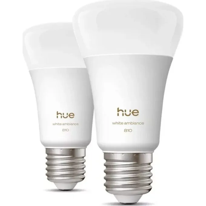 Philips Hue Smart bulb A60 E27 - 810 | 2 pcs. — image 2