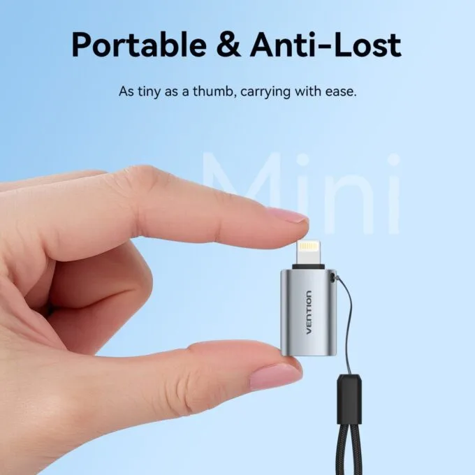 Vention Adaptor USB-A Female to Lightning Male OTG CUCH0 — image 9