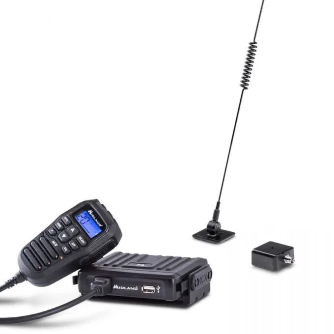 Midland M5 CB AM/FM Car Radio Camper Bundle KIT253 — image 1