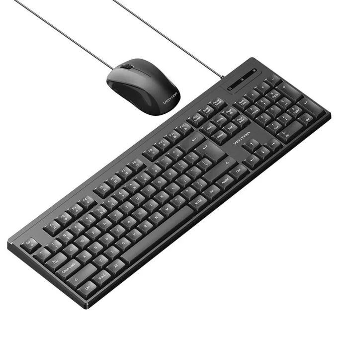 Vention Keyboard and Mouse Combo Wired Silent Slim Full Size KTYBG-EN — image 2