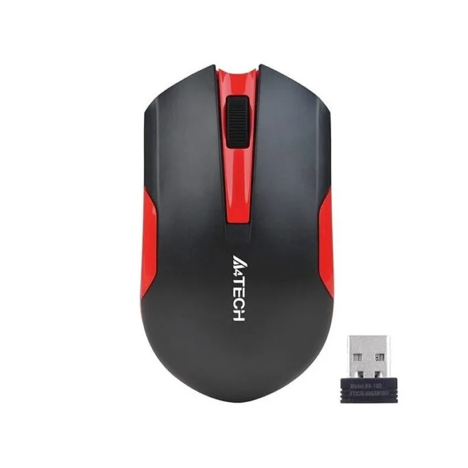 A4Tech V-TRACK G3-200N-1 black and red — image 1