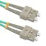 Qoltec Patchcord fiber optic SC/UPC - SC/UPC | Multimode | 50/125 | OM4 | Duplex | 10m