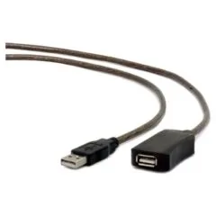 USB 2.0 Gembird AM-AF type 5m active black