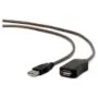 USB 2.0 Gembird AM-AF type 5m active black