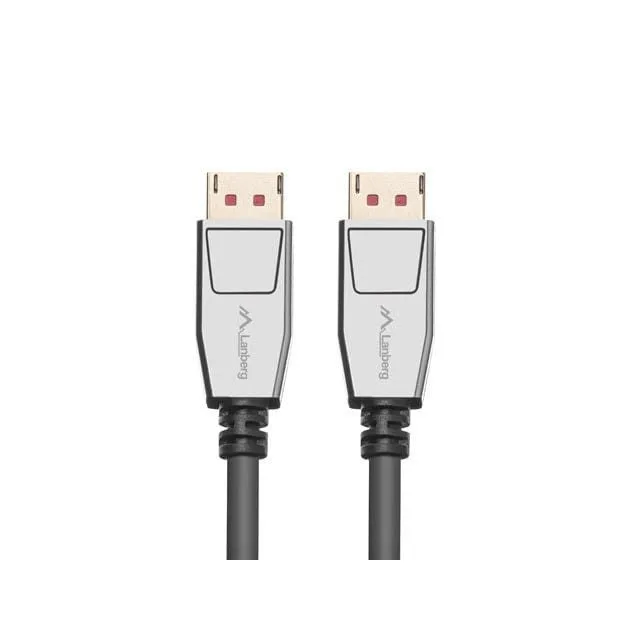 Lanberg cable Displayport M/M v1.4 1.8m 8K 60Hz black box — image 2