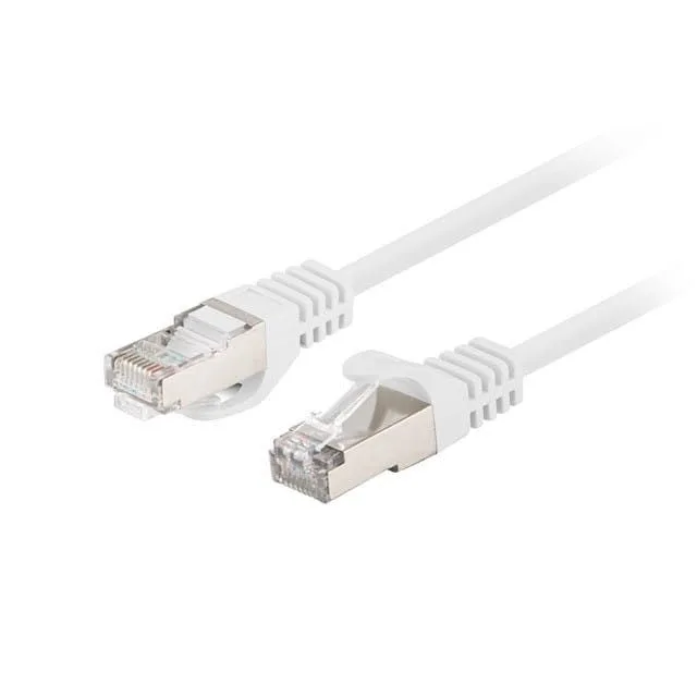 Lanberg 10-Pack Patchcord cat.6 FTP 3M white Fluke Passed — image 1