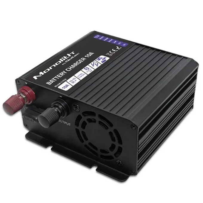 Qoltec Smart Monolith charger for LiFePO4 AGM GEL SLA batteries | 10A | 12V — image 9