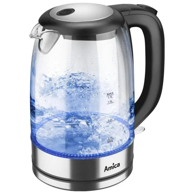 Amica KD2050G silver — image 1